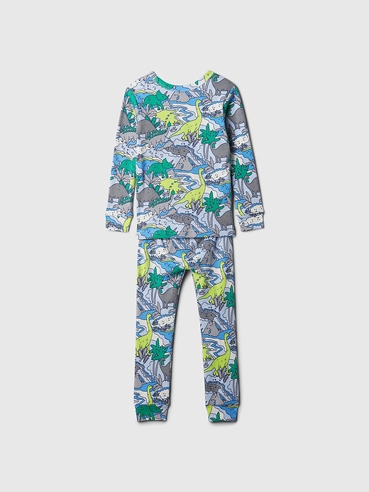 Image number 2 showing, Baby & Toddler Organic Cotton Dinosaur PJ Set