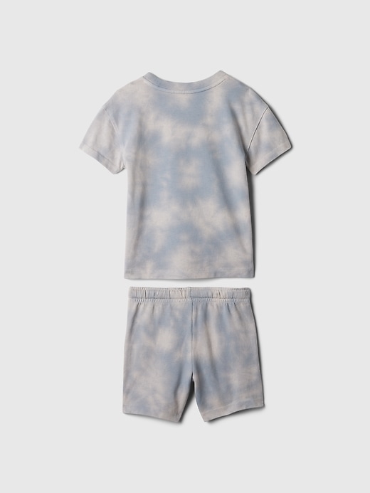 Image number 2 showing, babyGap Tie-Dye Shorts Set