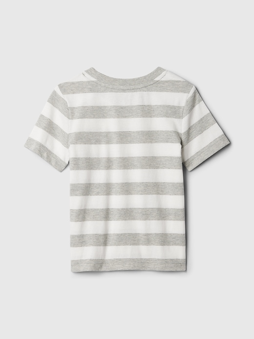 2 of 8 showing, with the color classic gray stripe of product babyGap Mix and Match Print T-Shirt
