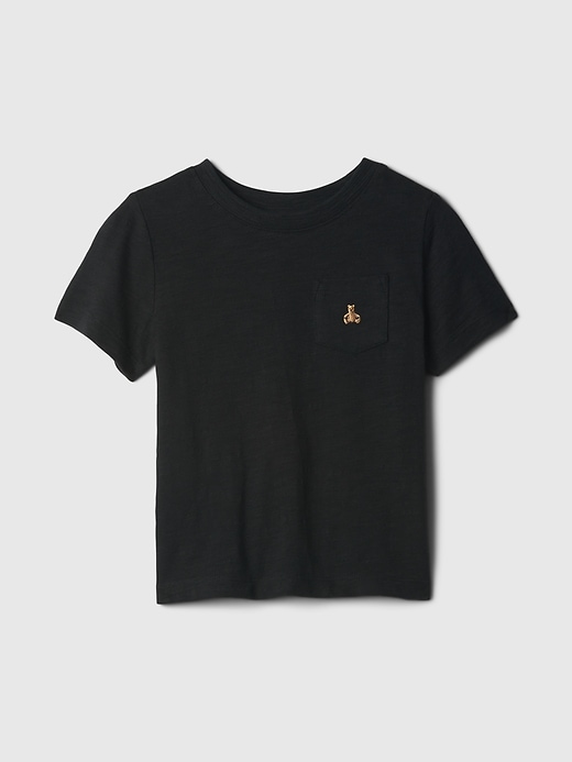 1 of 8 showing, with the color true black of product babyGap Mix and Match Pocket T-Shirt