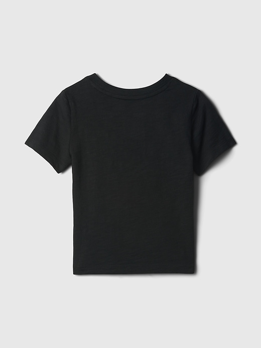 2 of 8 showing, with the color true black of product babyGap Mix and Match Pocket T-Shirt