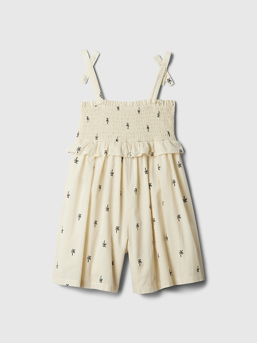 2 of 8 showing, with the color chino of product babyGap Smocked Romper
