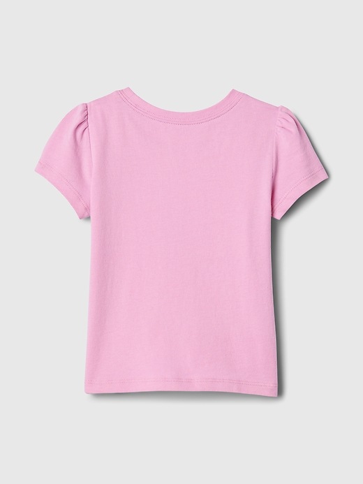 2 of 8 showing, with the color sugar pink of product babyGap Mix and Match Logo T-Shirt