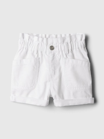 Baby & Toddler Just Like Mom Ruffle Denim Shorts