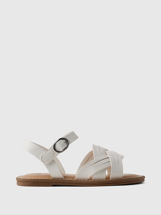 1 of 8 showing, with the color new off white of product Toddler Sandals