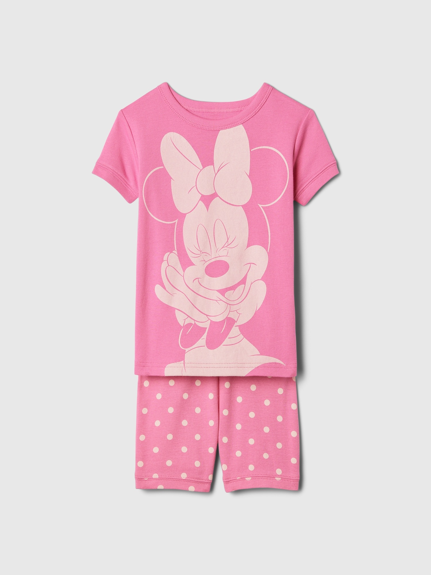 BabyGap Disney Organic Cotton Minnie Mouse PJ Shorts Set Gap