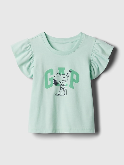 1 of 8 showing, with the color peanuts snoopy of product babyGap Logo Graphic T-Shirt