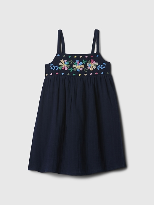 Image number 1 showing, babyGap Crinkle Gauze Dress