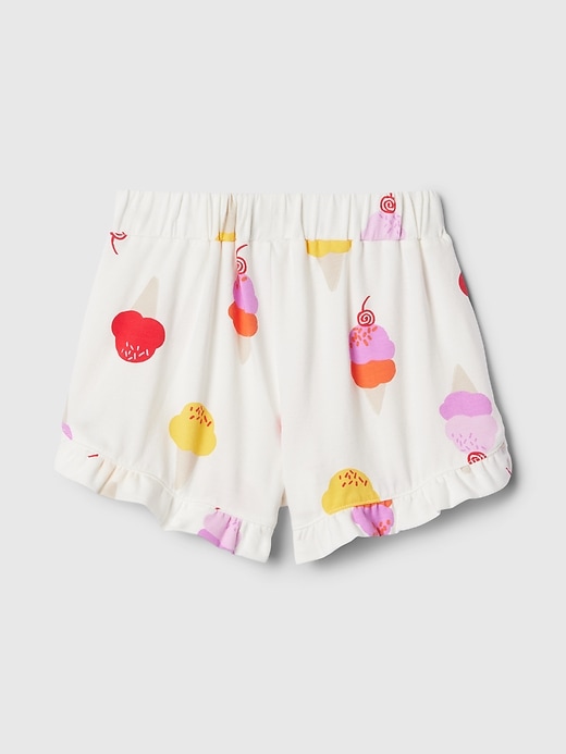 2 of 8 showing, with the color ice cream of product babyGap Mix and Match Ruffle Shorts