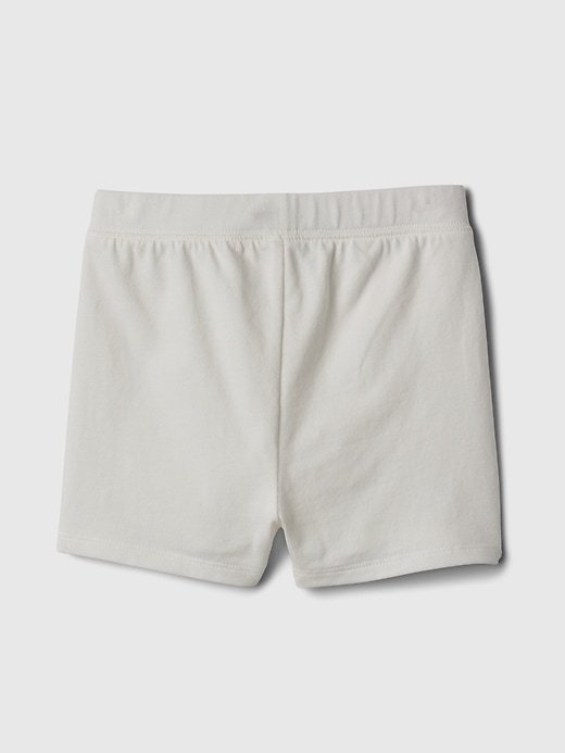 2 of 8 showing, with the color new off white of product babyGap Mix and Match Cartwheel Shorts