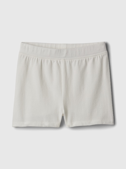 1 of 8 showing, with the color new off white of product babyGap Mix and Match Cartwheel Shorts