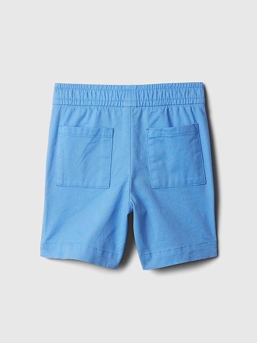 2 of 8 showing, with the color union blue of product babyGap Easy Pull-On Shorts