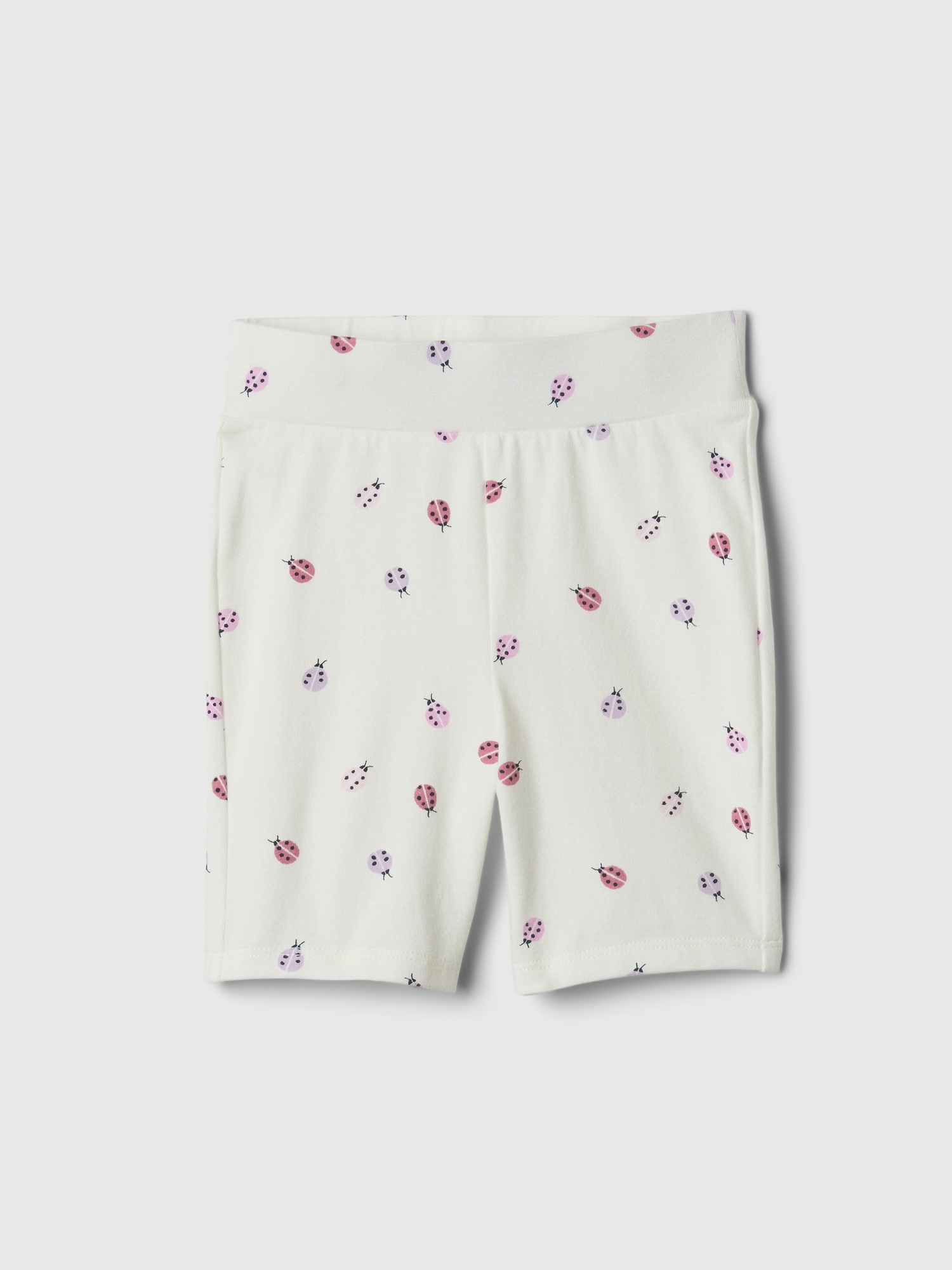 NAME IT NMFHALLIE Short Biker Rose Tan – Short Coton Bio Ultra Confort Pour Bébé Fille 110