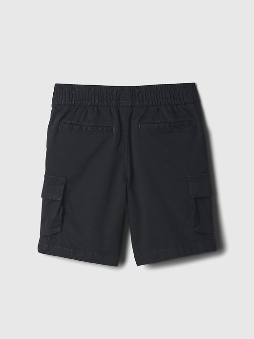 2 of 8 showing, with the color BLACK of product Baby & Toddler Easy Pull-On Shorts