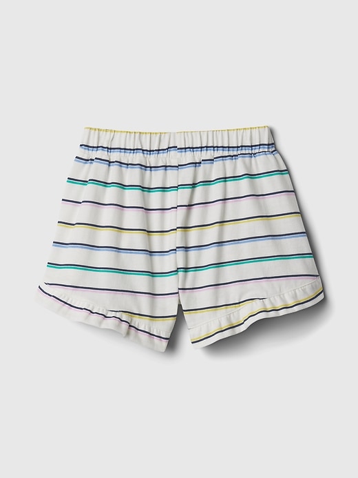 2 of 8 showing, with the color WHITE MULTI STRIPE of product babyGap Mix and Match Pull-On Shorts