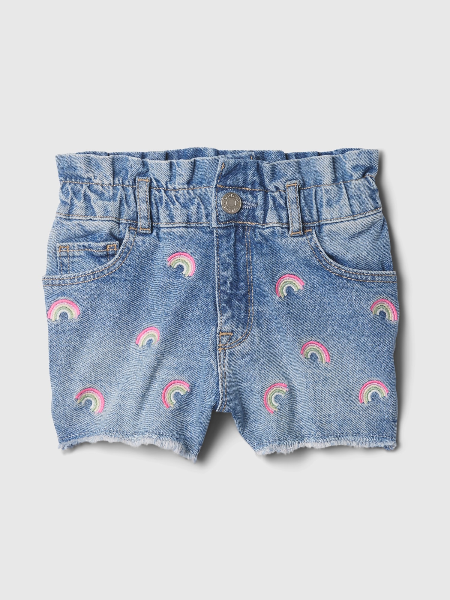 babyGap Just Like Mom Ruffle Denim Shorts