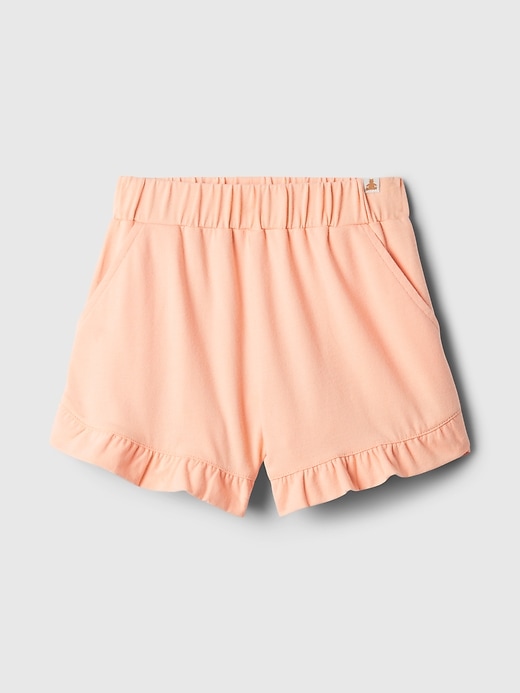 1 of 8 showing, with the color peach parfait of product babyGap Mix and Match Pull-On Shorts