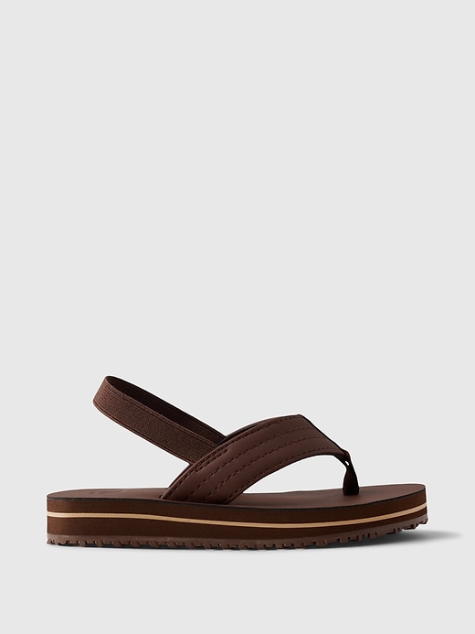 1 of 8 showing, with the color brown of product Toddler Sandals