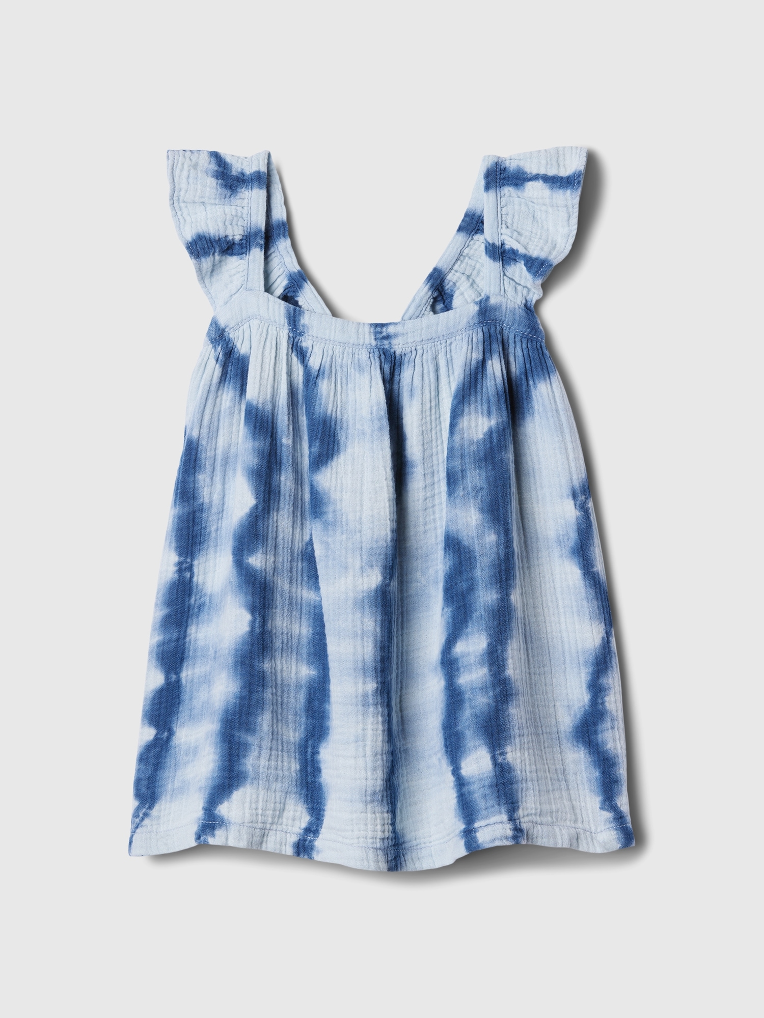 babyGap Crinkle Gauze Ruffle Dress