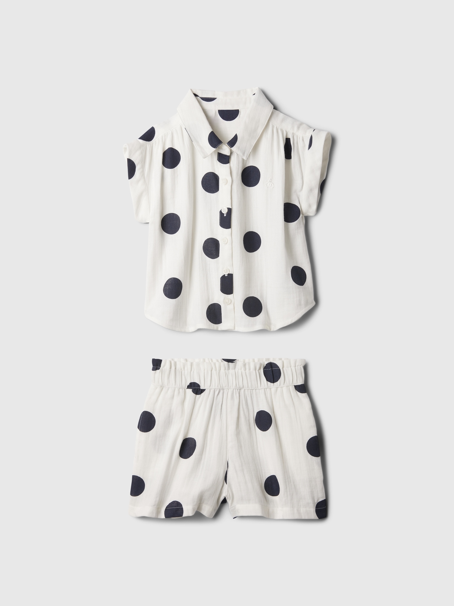 babyGap Crinkle Gauze TwoPiece Outfit Set Gap