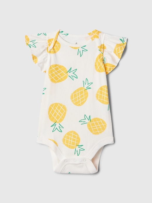 Image number 1 showing, Baby Mix and Match Flutter Bodysuit