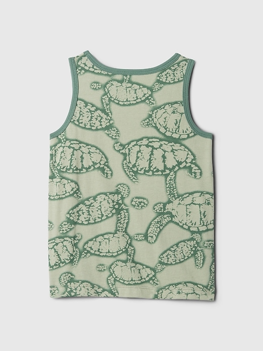 2 of 8 showing, with the color turtle blue of product babyGap Mix and Match Tank Top