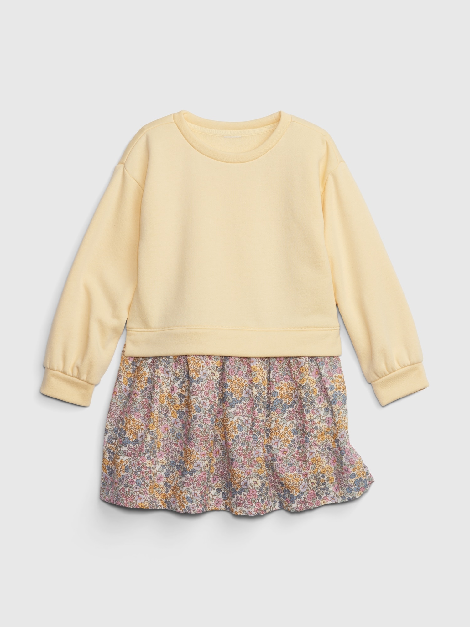 Toddler 2-in-1 Sweatshirt Dress