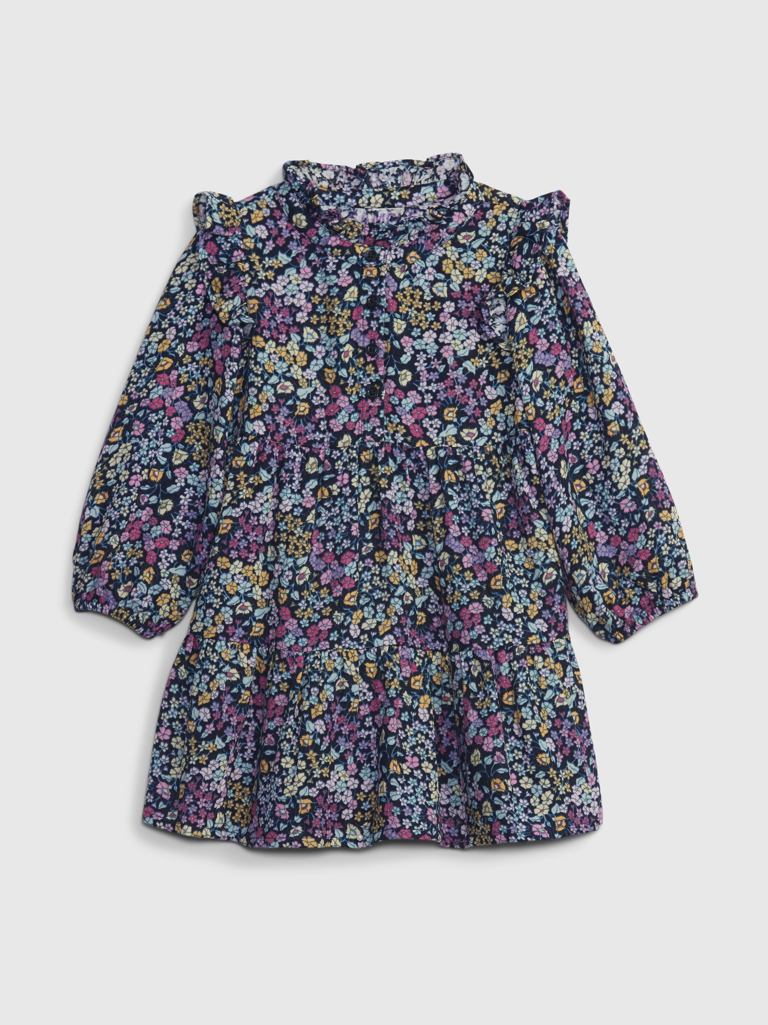 Toddler Ruffle Print Dress