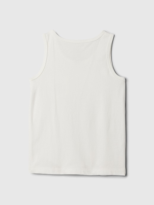 2 of 8 showing, with the color new off white of product babyGap Mix and Match Tank Top