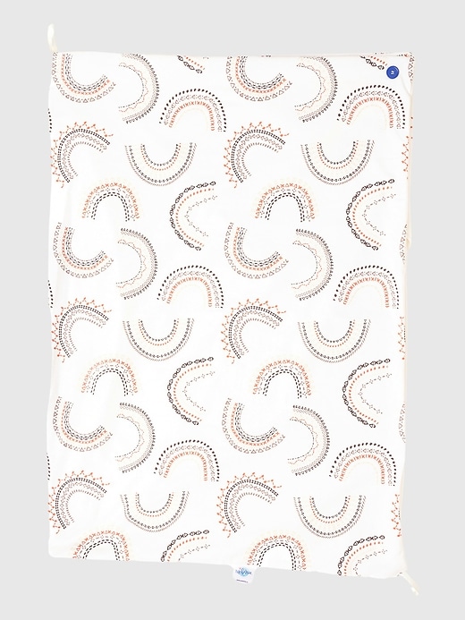 1 of 8 showing, with the color Here Comes The Sun of product OneBerrie Classic Regular Baby Bath Cotton Bamboo Towel