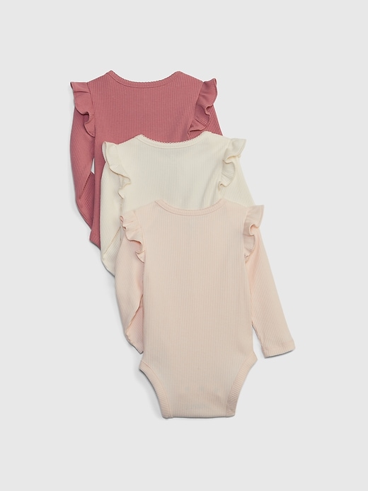 Image number 2 showing, Baby First Favorites TinyRib Bodysuit (3-Pack)