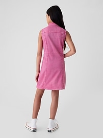 Gap girls denim dress discount