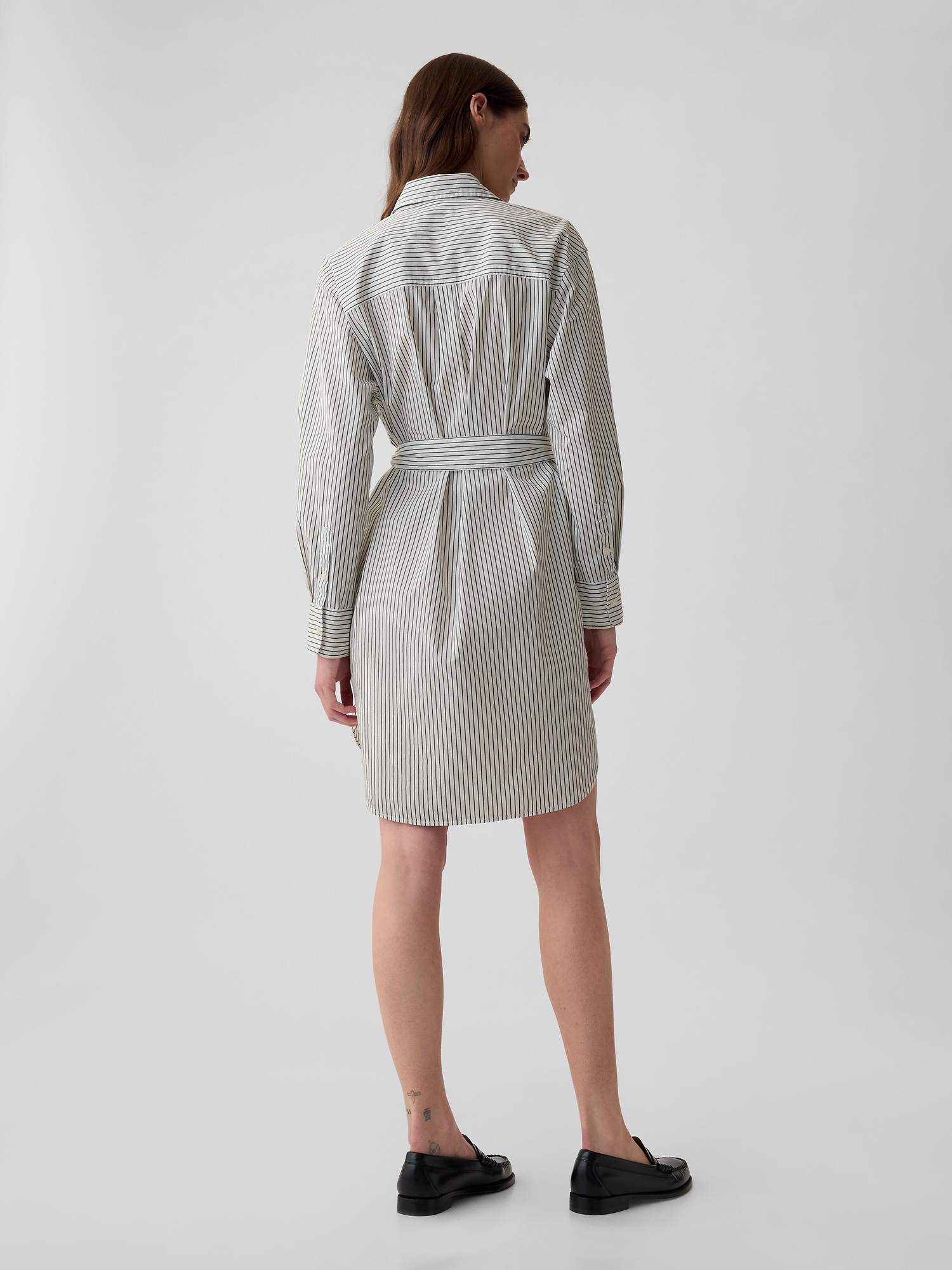Mini Shirtdress In Organic Cotton