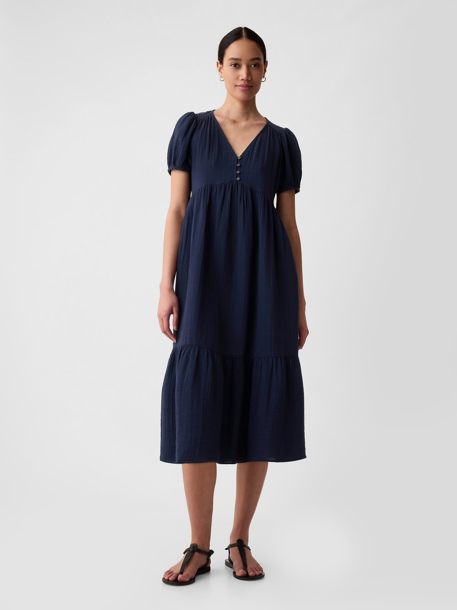 The Rippling Gauze Dress main image 0