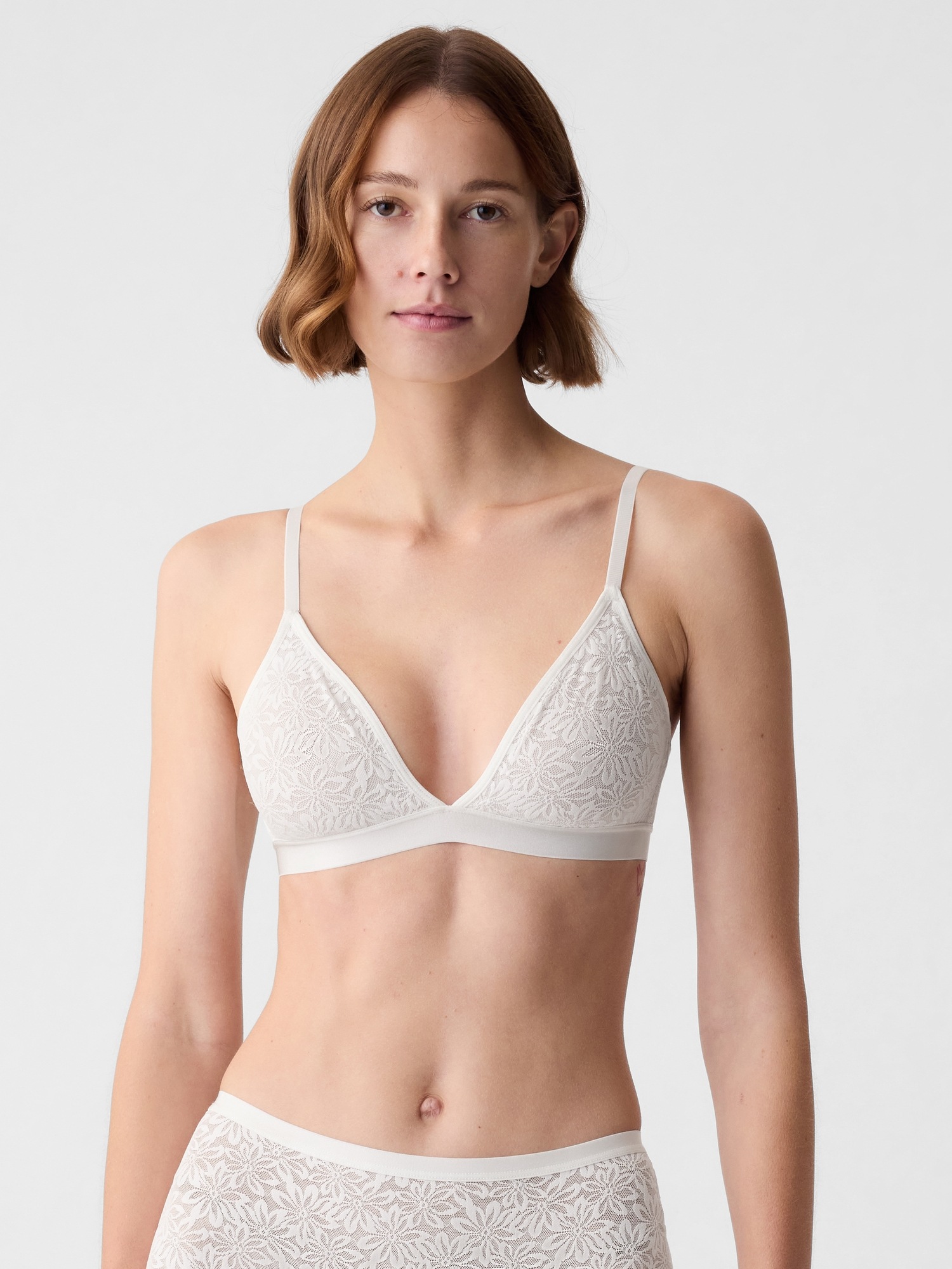 Floral Lace Bralette Gap