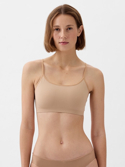 Image number 1 showing, Seamless Racerback Bralette