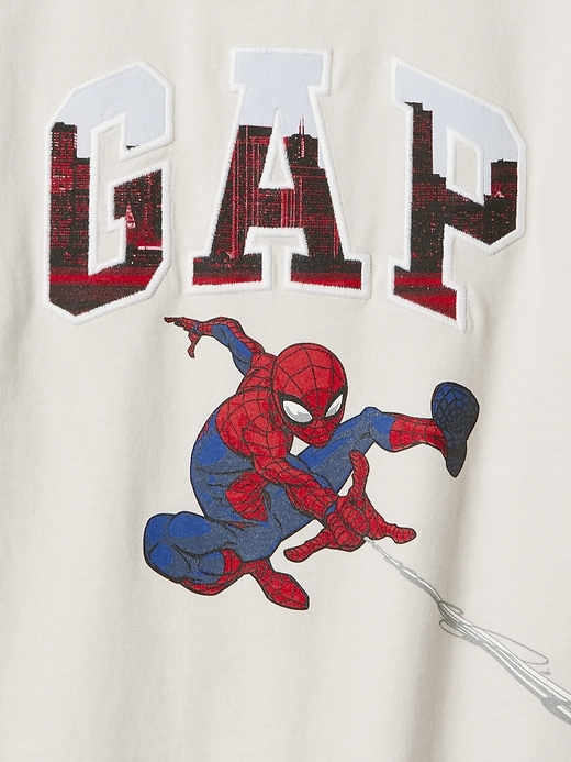 GapKids 124 Marvel Logo Graphic T Shirt Gap