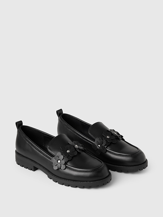Image number 2 showing, Kids Metallic Loafers