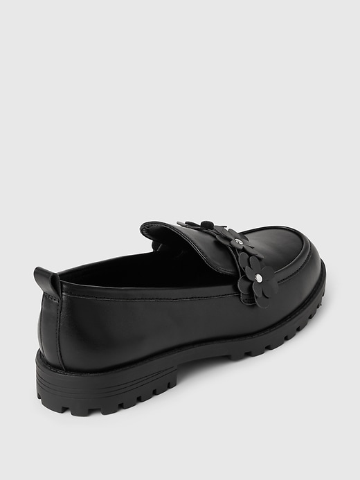 Image number 4 showing, Kids Metallic Loafers