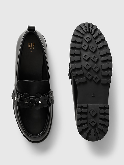 Image number 3 showing, Kids Metallic Loafers