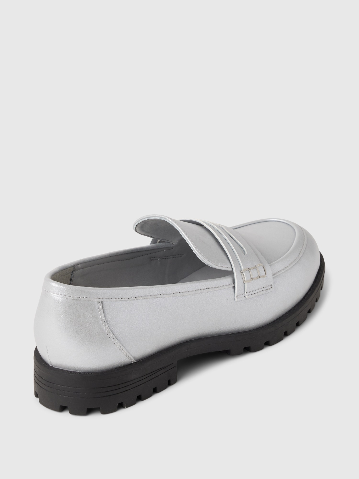 Детские лоферы Gap Kids Metallic Loafers — фото 4