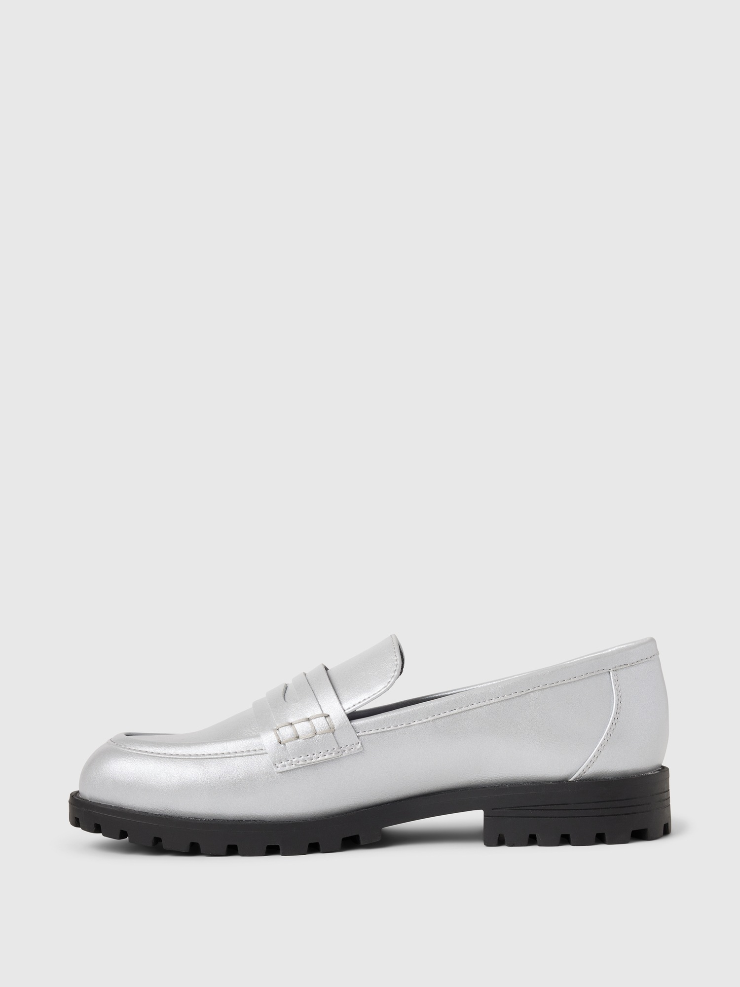 Детские лоферы Gap Kids Metallic Loafers — фото 5