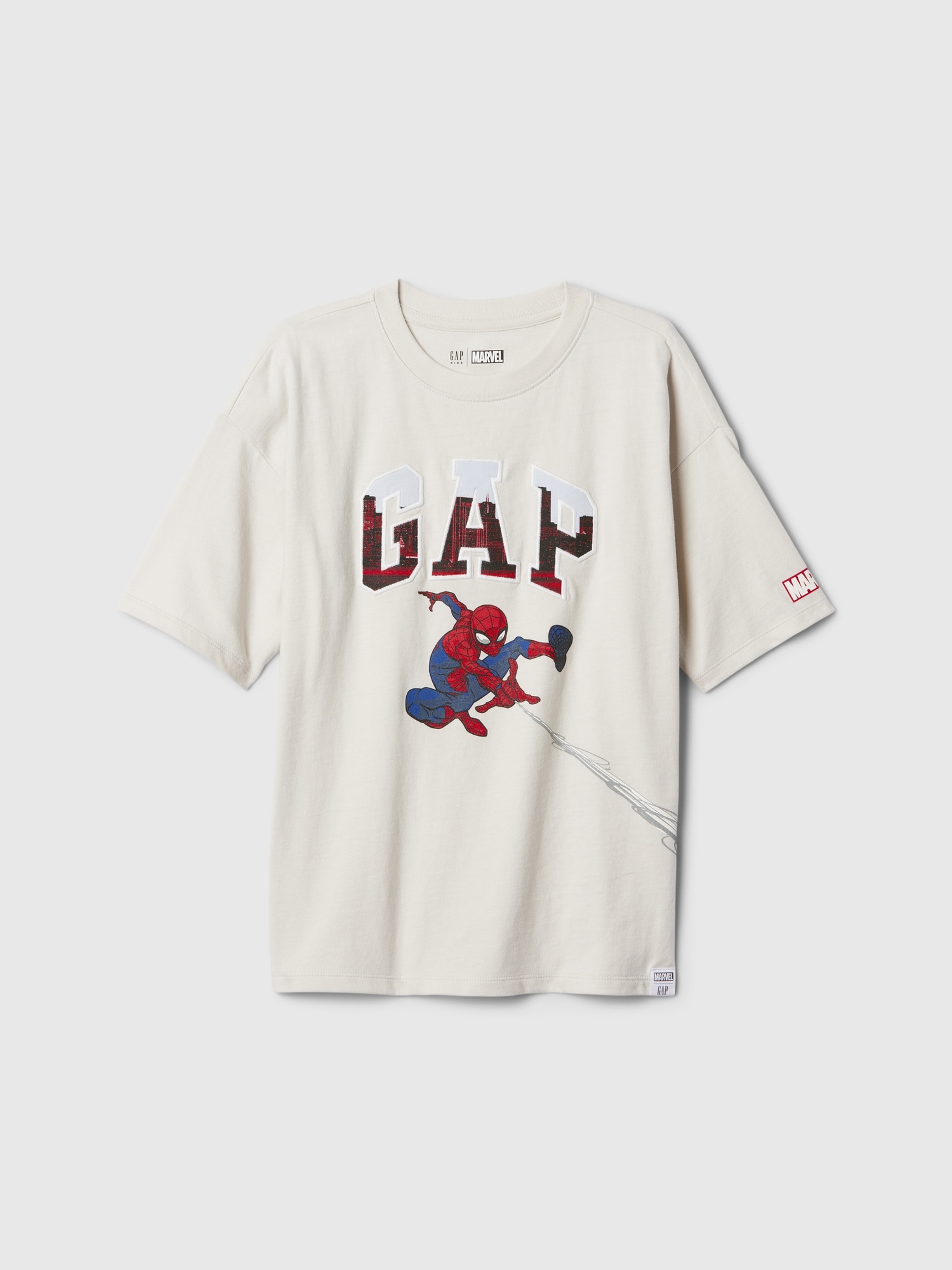 GapKids 124 Marvel Logo Graphic T Shirt Gap
