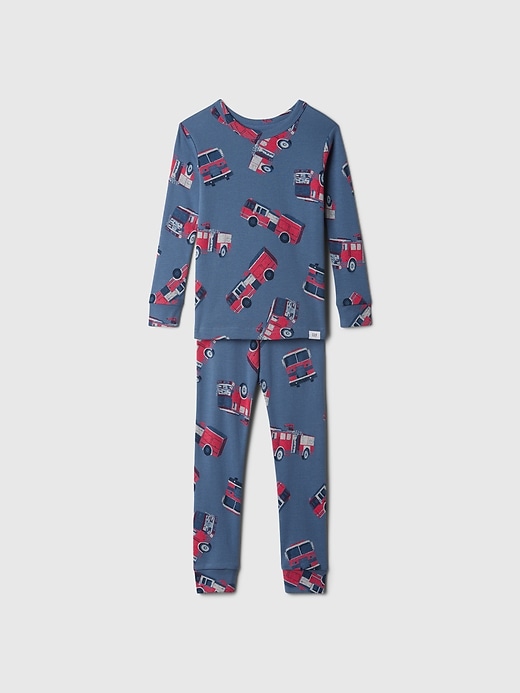 Image number 1 showing, Baby & Toddler Organic Cotton PJ Set