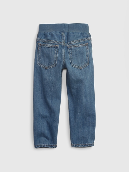 Image number 2 showing, Baby & Toddler Pull-On Slim Jeans