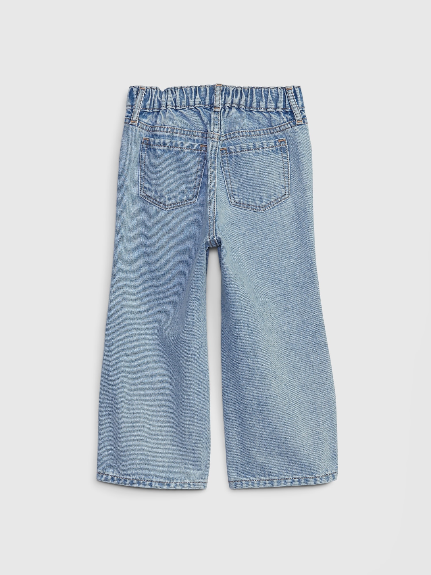 Джинсы Gap Pull-On Stride Jeans для малышей, цвет: Средний синий — фото 2