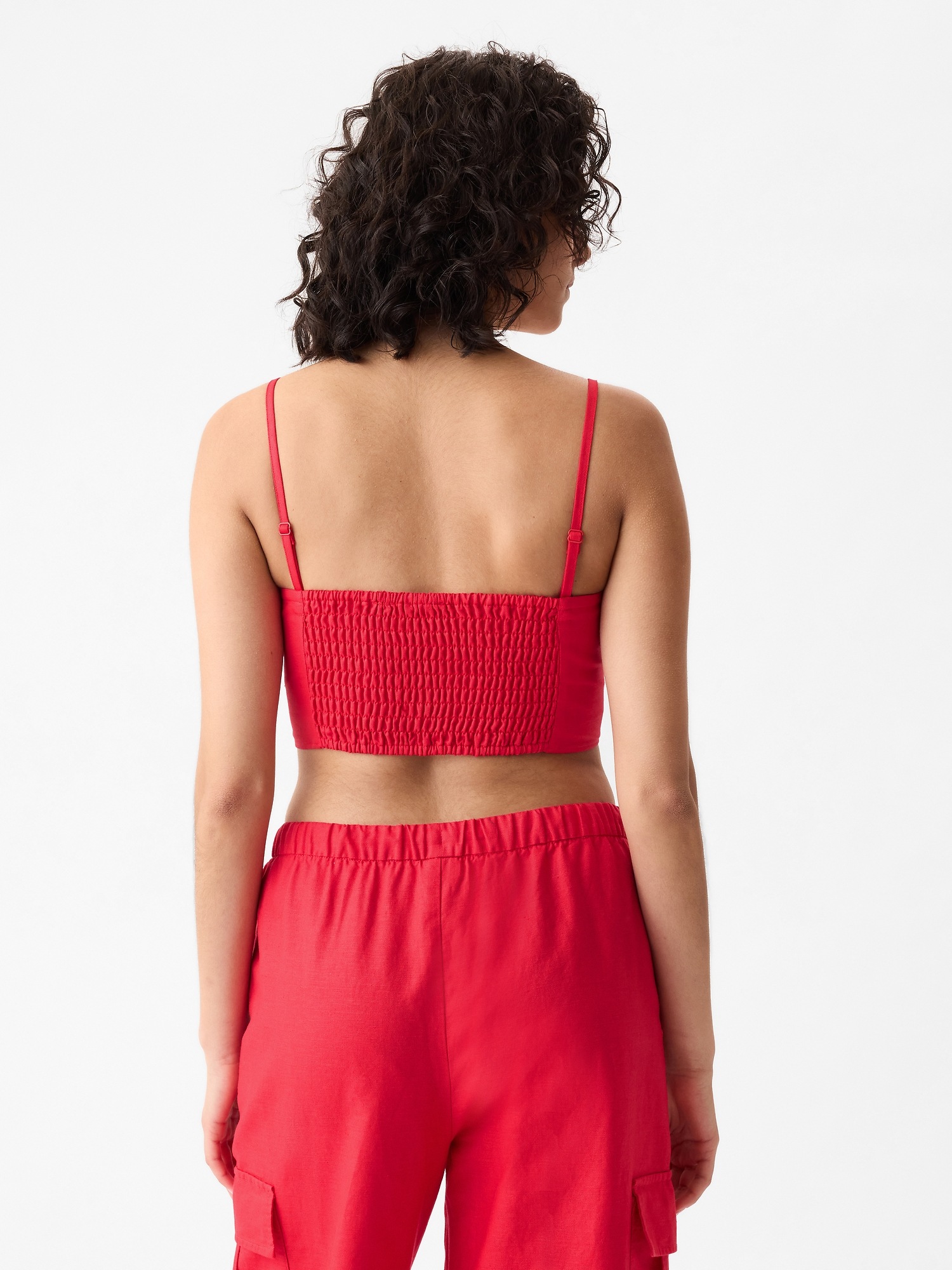 Linen Cotton Cropped Tube Top Gap linen-cotton-cropped-tube-top-gap