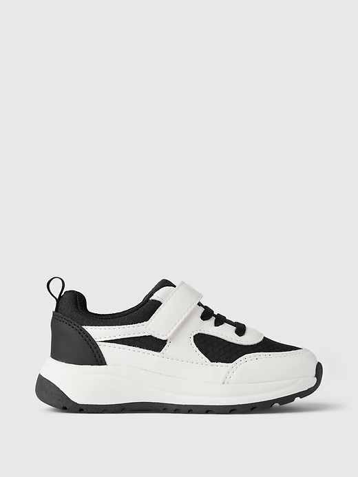1 of 8 showing, with the color Black/white of product Baby & Toddler Sneakers