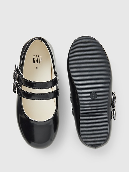 Image number 3 showing, Baby & Toddler Double-Strap Mary Jane Flats