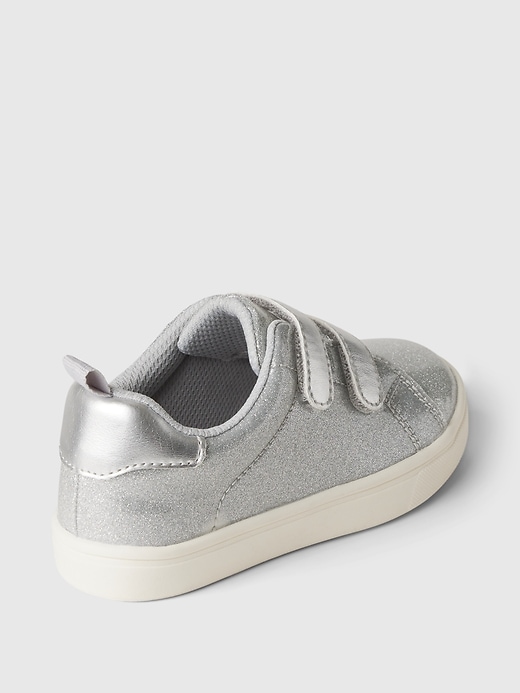 Image number 4 showing, Baby & Toddler Metallic Glitter Sneaker